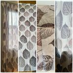 FYNDA 6 Gardinlängder 145x243 cm / Nyskick