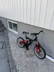 Barncykel MTB TIGER  Full Suspention, 16 tum