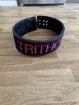 TRITHON powerlifting bälte (äkta läder)