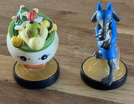 Nintendo Switch figurer Bowser jr amiibo and lucario amiibo