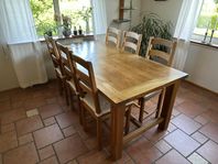 Bord & stolar i ek