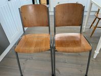 Retro skolstolar
