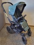 Emmaljunga Superviking med Go double adapter