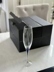 Orrefors Intermezzo Blå droppen 6 st Champagneglas