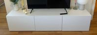 White TV bank