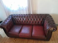 chesterfield soffgrupp 3+1+1 oxblod