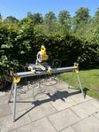 Kap & gersåg Dewalt DW707 samt sågbord DE7023