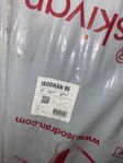 En och en halv paket 95 kpa isodrän.