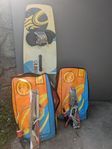 F-One Bandit 9a + 12a Cabrinha Caliber