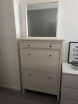 hemnes skoskåp + spegel