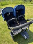 Bugaboo donkey duo mycket tillbehör