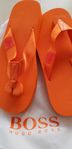 Oanvända Hugo Boss flip flops