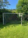 Fotbollsmål + skyddsnät