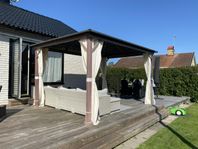 paviljong i aluminium 