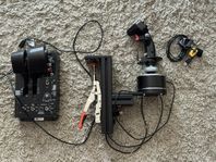 Hotas Warthog Joystick m. Gasreglage + Track IR