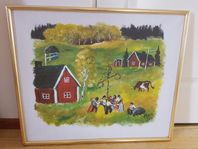Midsommarfirande Erna Thelander (Konst)