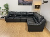 Äkta skinsoffa Divan höger modelnamn (Italsofa)