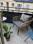 Helt ny fåtölj obruten förpackning ute/inn. Nypris 2399kr