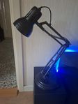 Svart Bordslampa