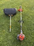 Husqvarna trimmer med tillhörande sopvals