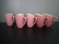 9 rosa muggar