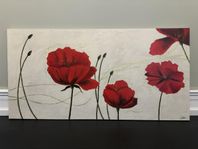 Pier 1 Imports Dahlias Art Tavla / Canvas