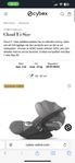 BABYSKYDD- CYBEX CLOUD T mirage grey