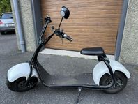 Fatbike Elscooter - Vit