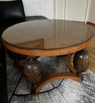 Oval massiv bord