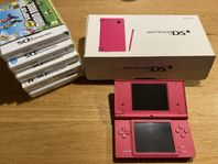 Nintendo DS med 5 spel