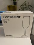 Storsint champagneglas 22cl 6 styck