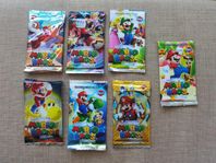Mario kort 7 paket inne i varje paket 8 kort 