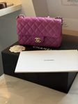 Chanel mini rectangular lammskinn