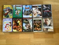 DVD filmer 5 kr/st