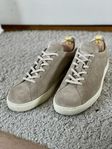 CQP Racquet Beige Handgjorda Dressade Sneakers, Stl 43
