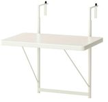 TORPARÖ Ikea Balkongsbord, vit 50 cm