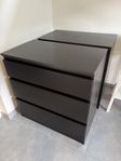 2 st Byrå från IKEA