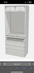 PAX öppen garderob från IKEA 100x58x236 cm