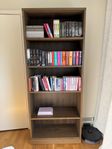 Ikea Tonstad bokhylla, brun betsad ekfaner