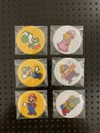 Magnet fridge 6pcs  (59mm) - Mario 