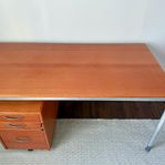 computer desk with cabinet