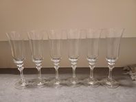 Fina glas för dryck/dessert