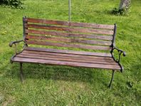 trädgårds soffa