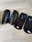 Adidas ADI X SG LGE benskydd för fotboll i fint skick