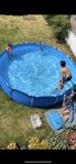 komplett pool i bra skick