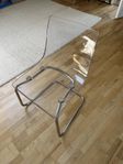 Stol transparent Tobias IKEA 