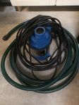 Dränkbar pump 750W och slang