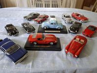Modellbilar skala 1:24 i metall