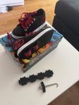 heelys fresh X2 red and black
