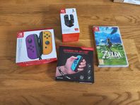 Nintendo switch tillbehör och spel